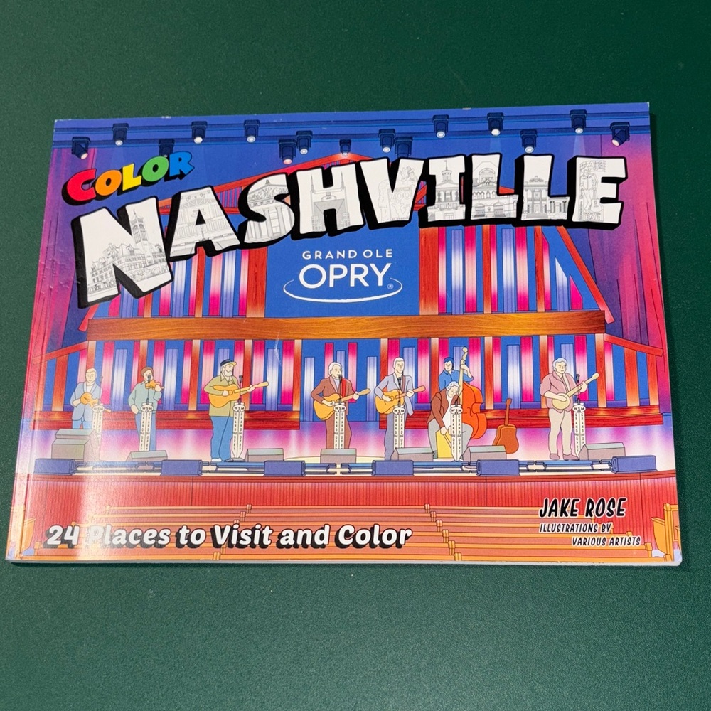 Color Nashville Coloring Book